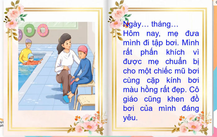 Bài đọc bằng sách lật AI